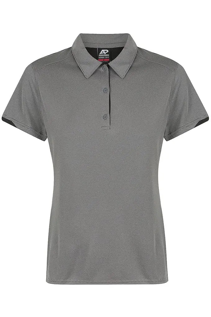 Aussie Pacific Ladies Morris Polo Shirt 2317  Aussie Pacific BLACK/WHITE 6